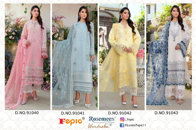 ROSEMEEN WARDROBE New Ethnic Wear Georgette Pakistani Salwar Suit Collection